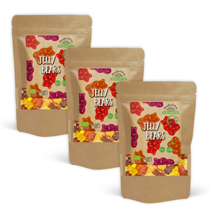 Slik Bamser ØKO 100g x 3 pakker i gruppen Råvarer & Drikke / Slik & Chokolade / Slik hos Rawfoodshop Scandinavia AB (VEGGOD01-SET3)