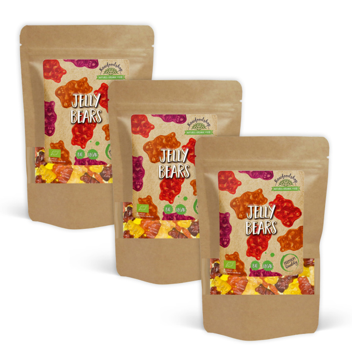 Slik Bamser ØKO 100g x 3 pakker i gruppen Råvarer & Drikke / Slik & Chokolade / Slik hos Rawfoodshop Scandinavia AB (VEGGOD01-SET3)