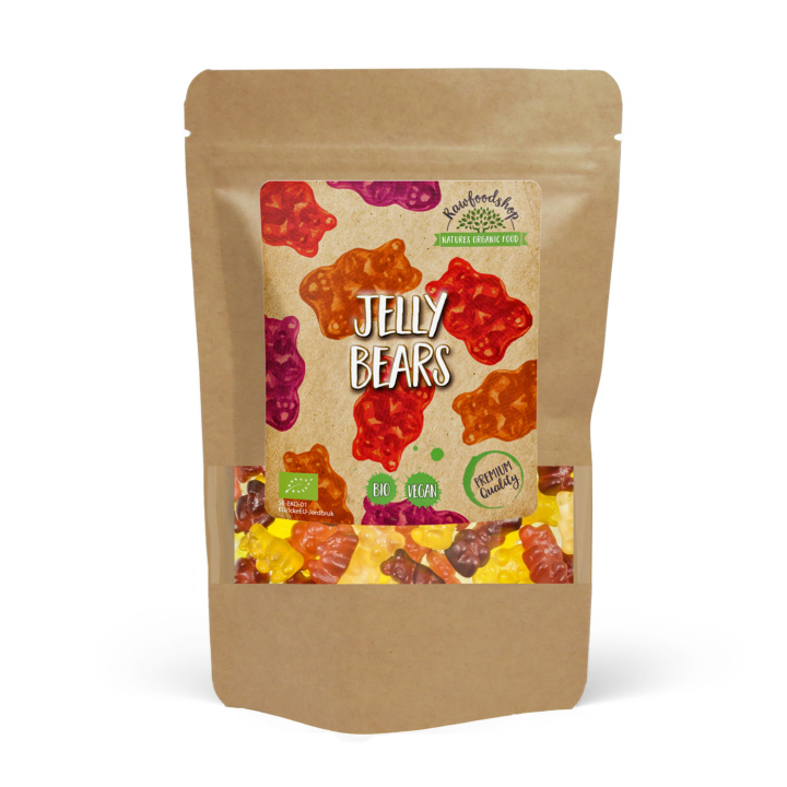 Slik Bamser ØKO 100g i gruppen Råvarer & Drikke / Slik & Chokolade / Slik hos Rawfoodshop Scandinavia AB (VEGGOD01)