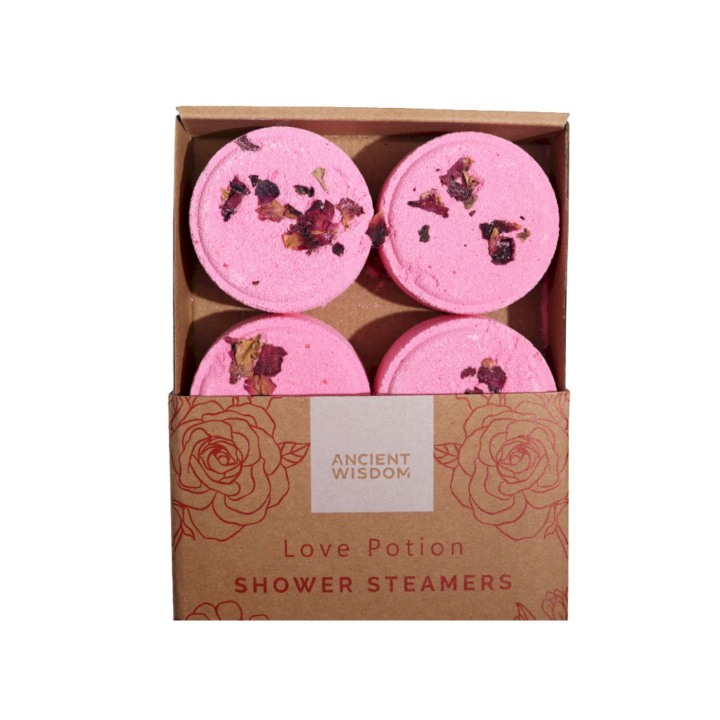 Gavesæt Brusebomber Rose & Sort Peber i gruppen Hud & Krop / Bad & Spa / Badebomber & Badebobler hos Rawfoodshop Scandinavia AB (ZENSS-03)