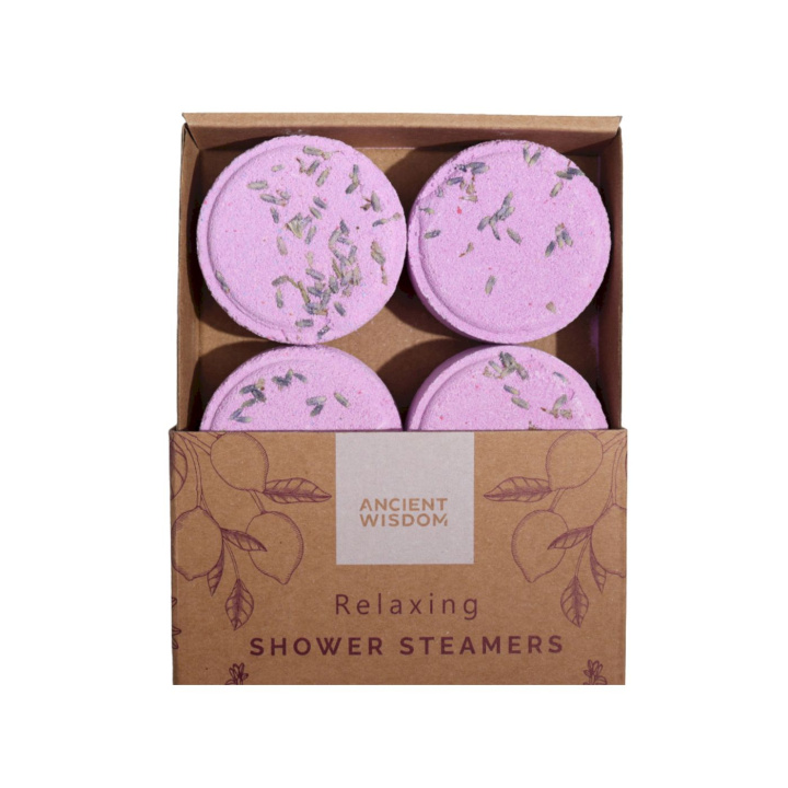 Gavesæt Brusebomber Citron & Lavendel i gruppen Hud & Krop / Bad & Spa / Badebomber & Badebobler hos Rawfoodshop Scandinavia AB (ZENSS-06)